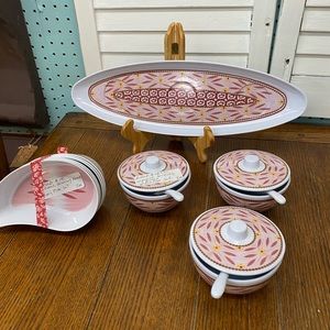 16 piece Melamine Serving Set